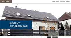 Desktop Screenshot of ogrodzenia-waldpol.pl