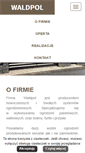 Mobile Screenshot of ogrodzenia-waldpol.pl